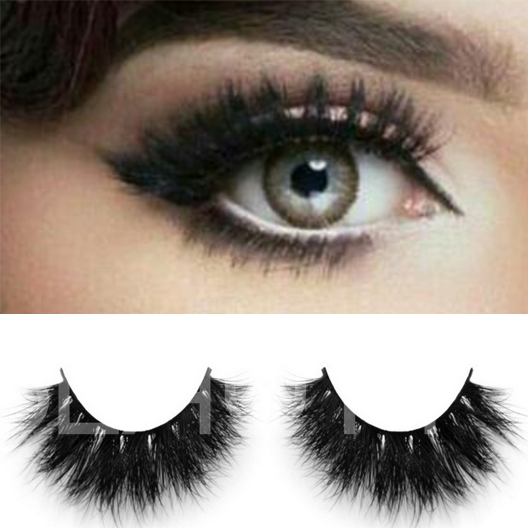 Premium quality luxurious big eyelashes made by mink hairs 3D  ES104